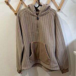 Simons women fleece hoodie L